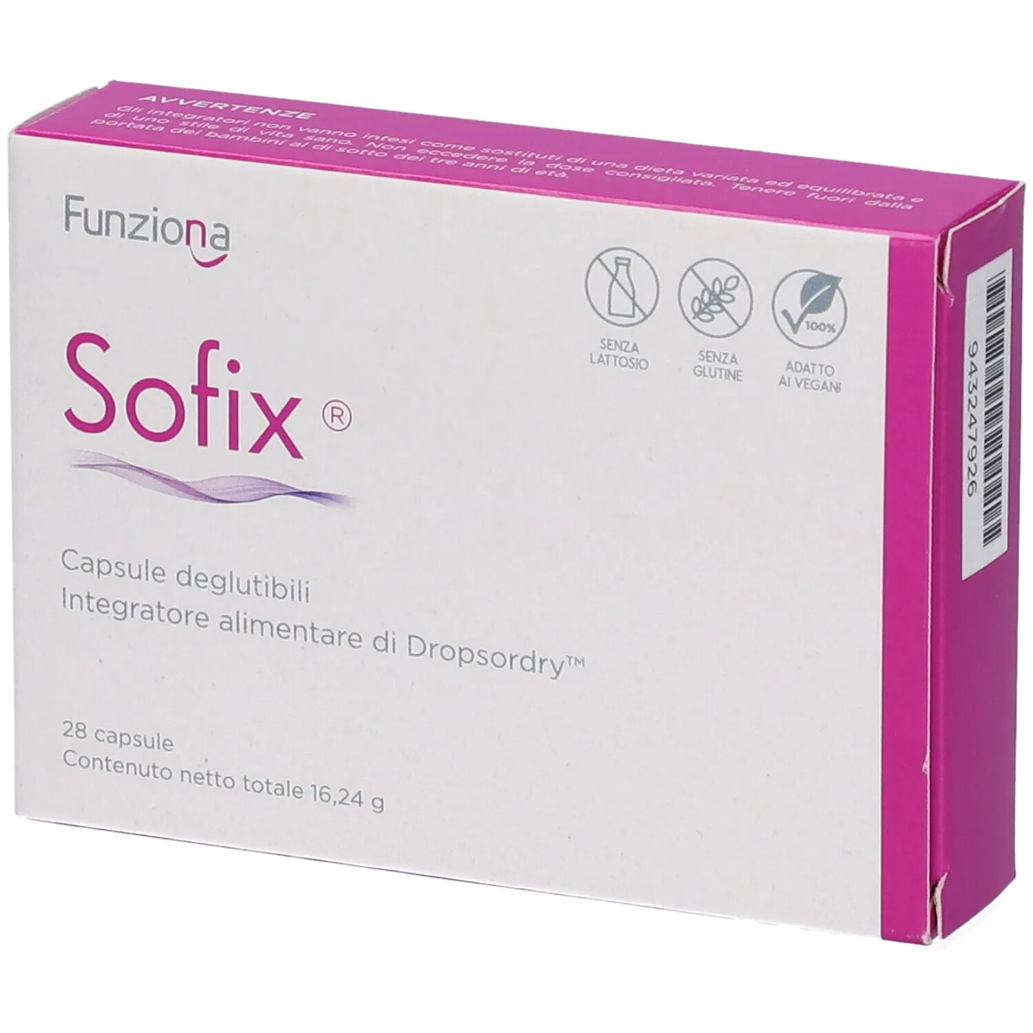 Sofix 28Cps при недержании мочи Funziona
Sofix 28Cps при недержании мочи Funziona