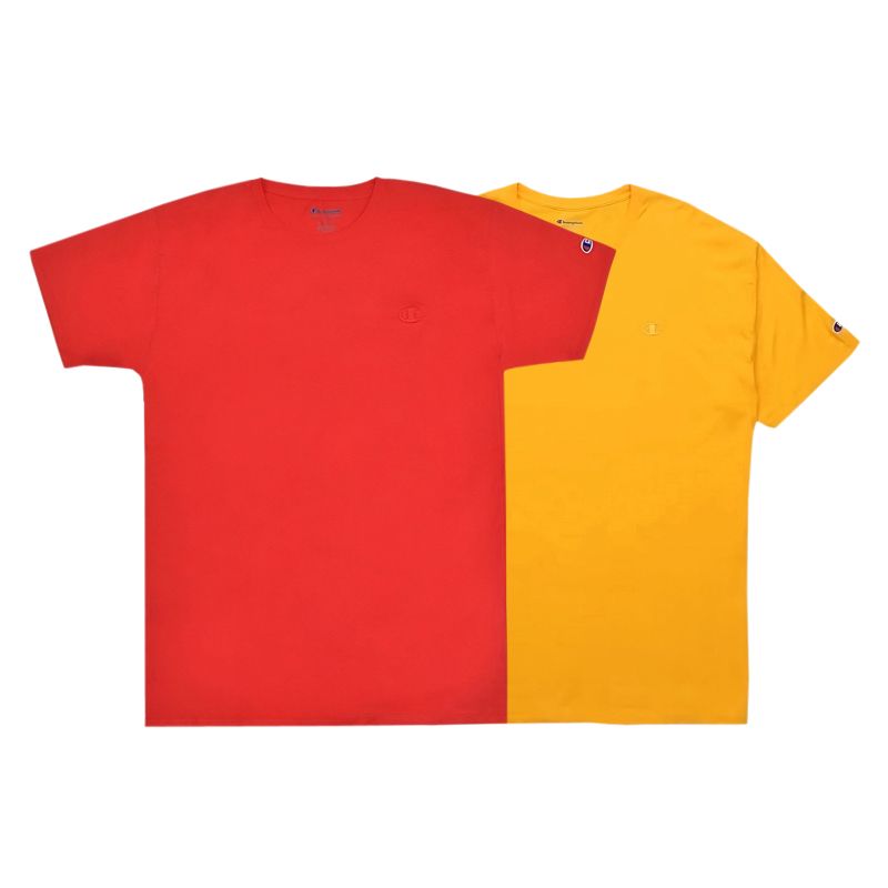Футболка унисекс красно-желтая Champion
Футболка унисекс красно-желтая Champion