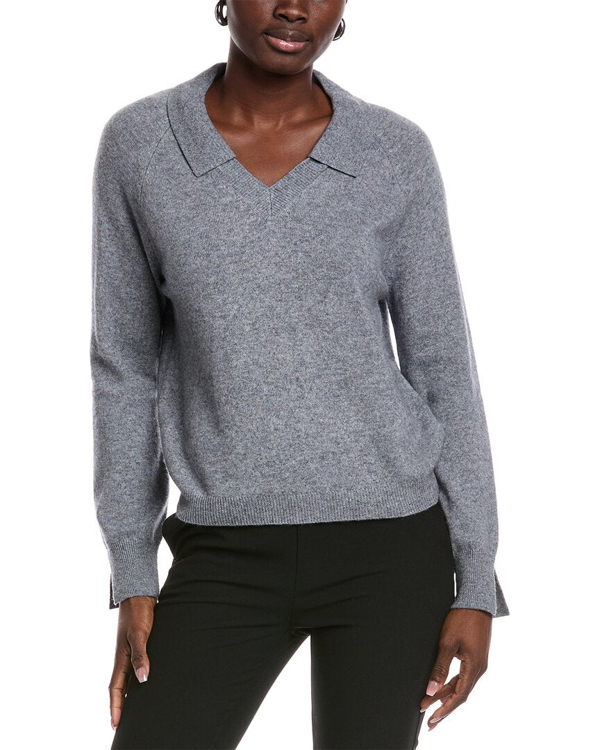 Минни Роуз воротник кашемировый свитер Minnie Rose, серый
Минни Роуз воротник кашемировый свитер Minnie Rose, серый