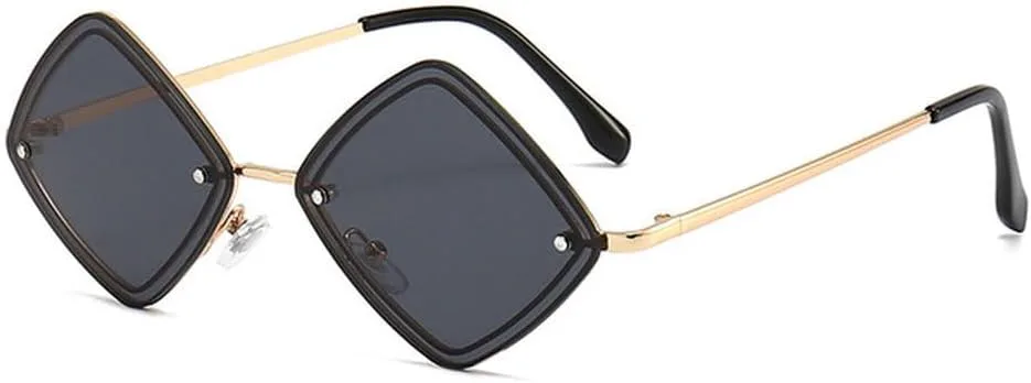 Четырехугольные маленькие солнцезащитные очки в стиле ретро для женщин, без оправы, модные солнцезащитные очки с защитой от УФ-излучения UV400 LVTFCO, Black
Четырехугольные маленькие солнцезащитные очки в стиле ретро для женщин, без оправы, модные солнцезащитные очки с защитой от УФ-излучения UV400 LVTFCO, Black