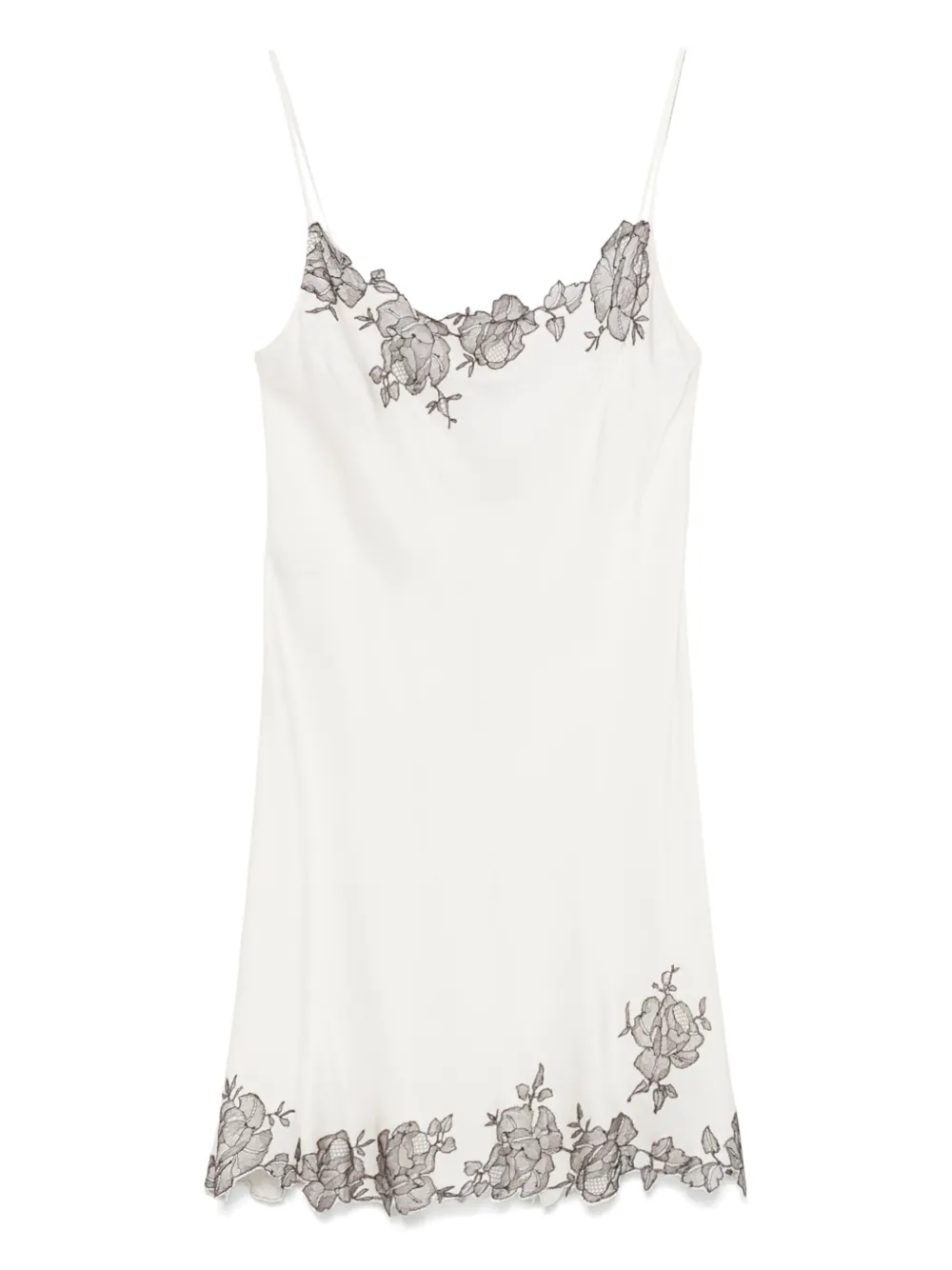 Шелковое платье-комбинация Carine Gilson, нейтральный
Шелковое платье-комбинация Carine Gilson, нейтральный