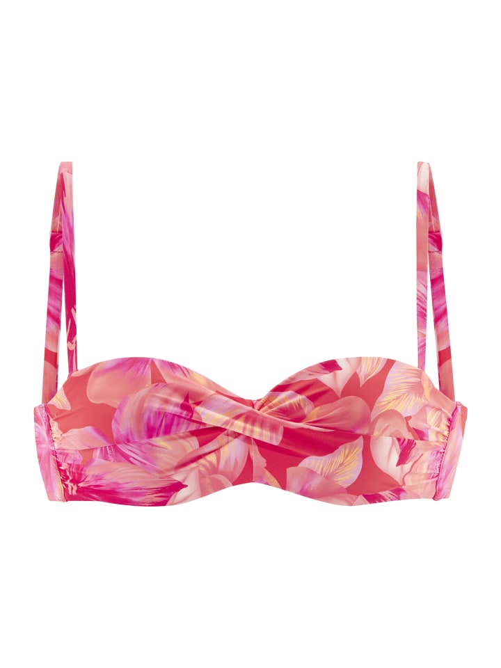 s.Oliver Бикини-топ на косточках-бандо с персиковым принтом
s.Oliver Бикини-топ на косточках-бандо с персиковым принтом