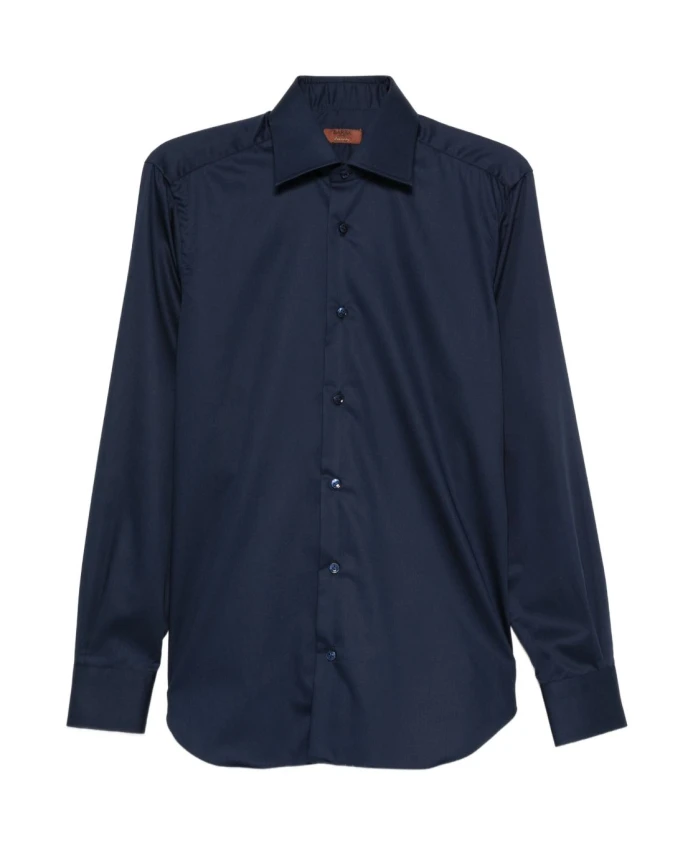 Классическая синяя рубашка, сшитая вручную. Barba, синий
Классическая синяя рубашка, сшитая вручную. Barba, синий