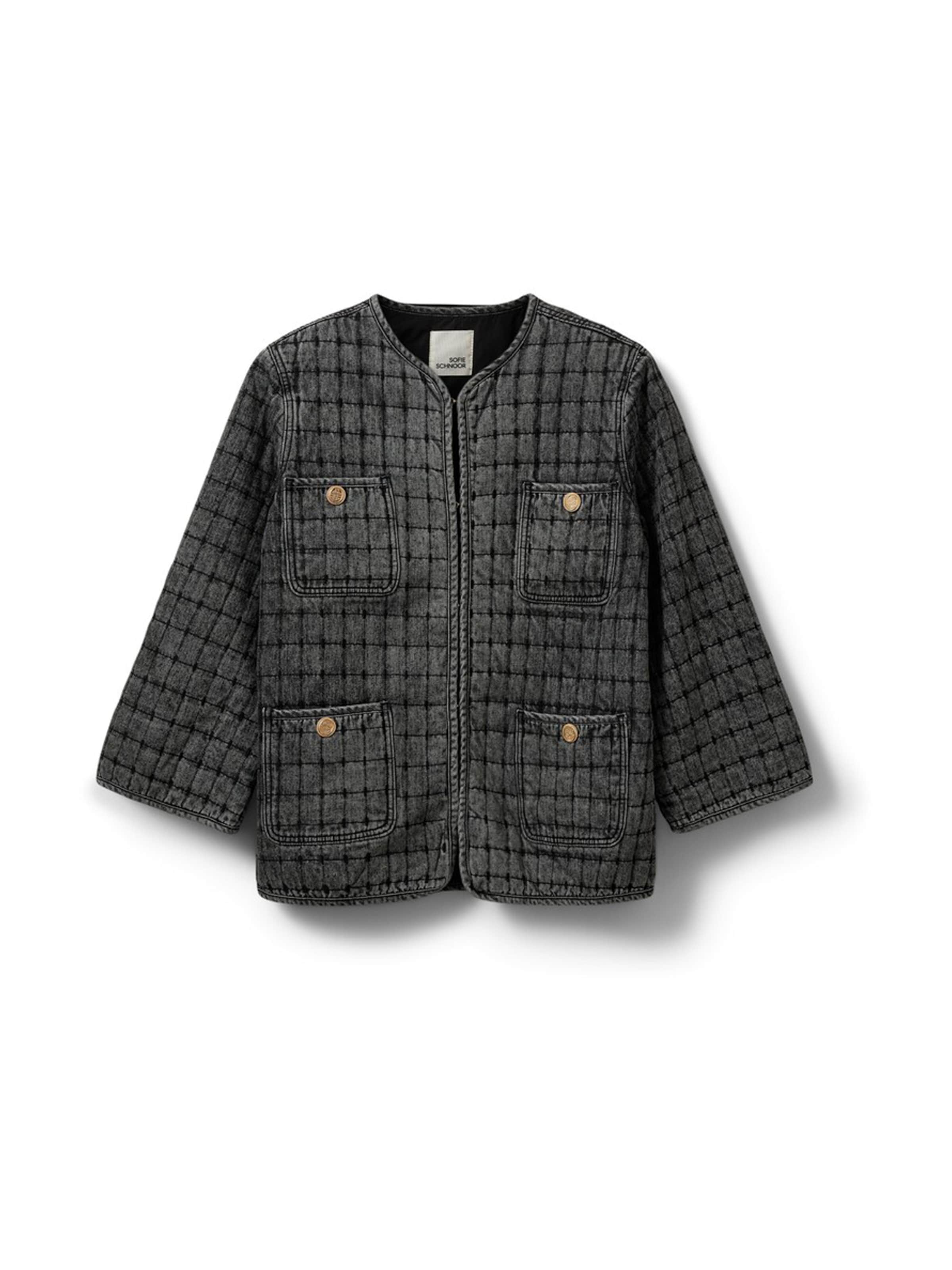 Sofie Schnoor Куртка межсезонная 'Alaja' в черном дениме
Sofie Schnoor Куртка межсезонная 'Alaja' в черном дениме