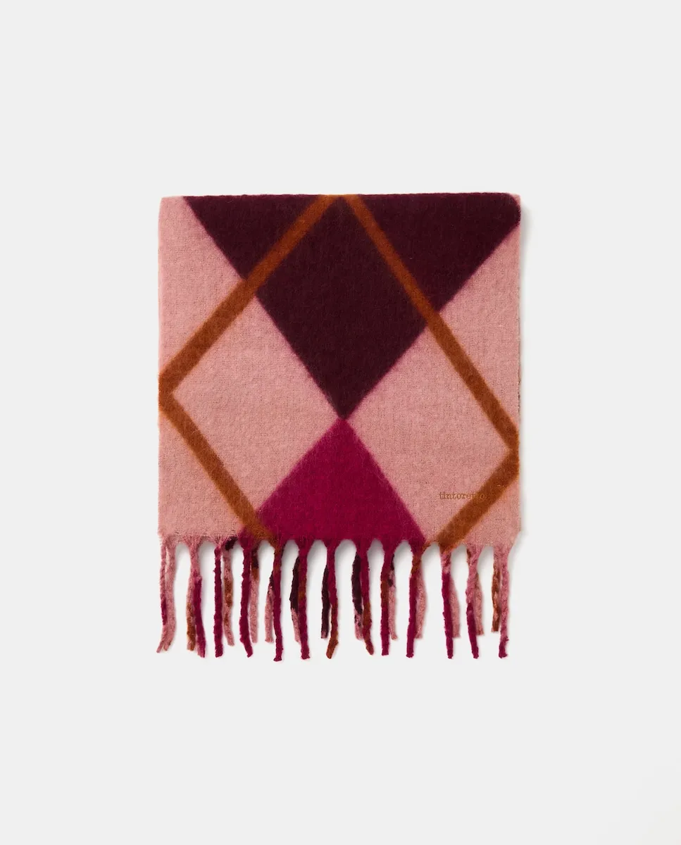 Шарф с разноцветными ромбами Tintoretto
Шарф с разноцветными ромбами Tintoretto