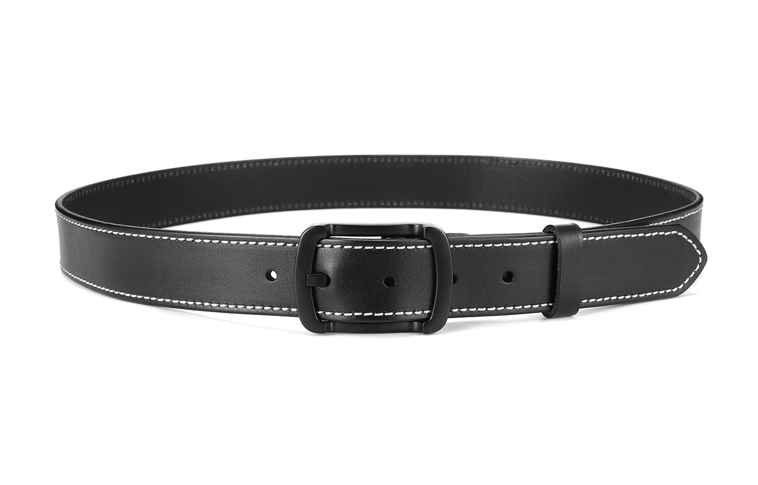 Кожаный ремень унисекс GENANX, Черный
Кожаный ремень унисекс GENANX, Черный