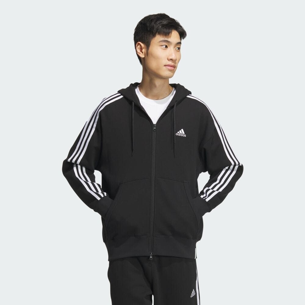 Куртка Adidas Essentials Plus Loose Fit 3 Stripes French Terry Full Zip Hoodie, черный
Куртка Adidas Essentials Plus Loose Fit 3 Stripes French Terry Full Zip Hoodie, черный