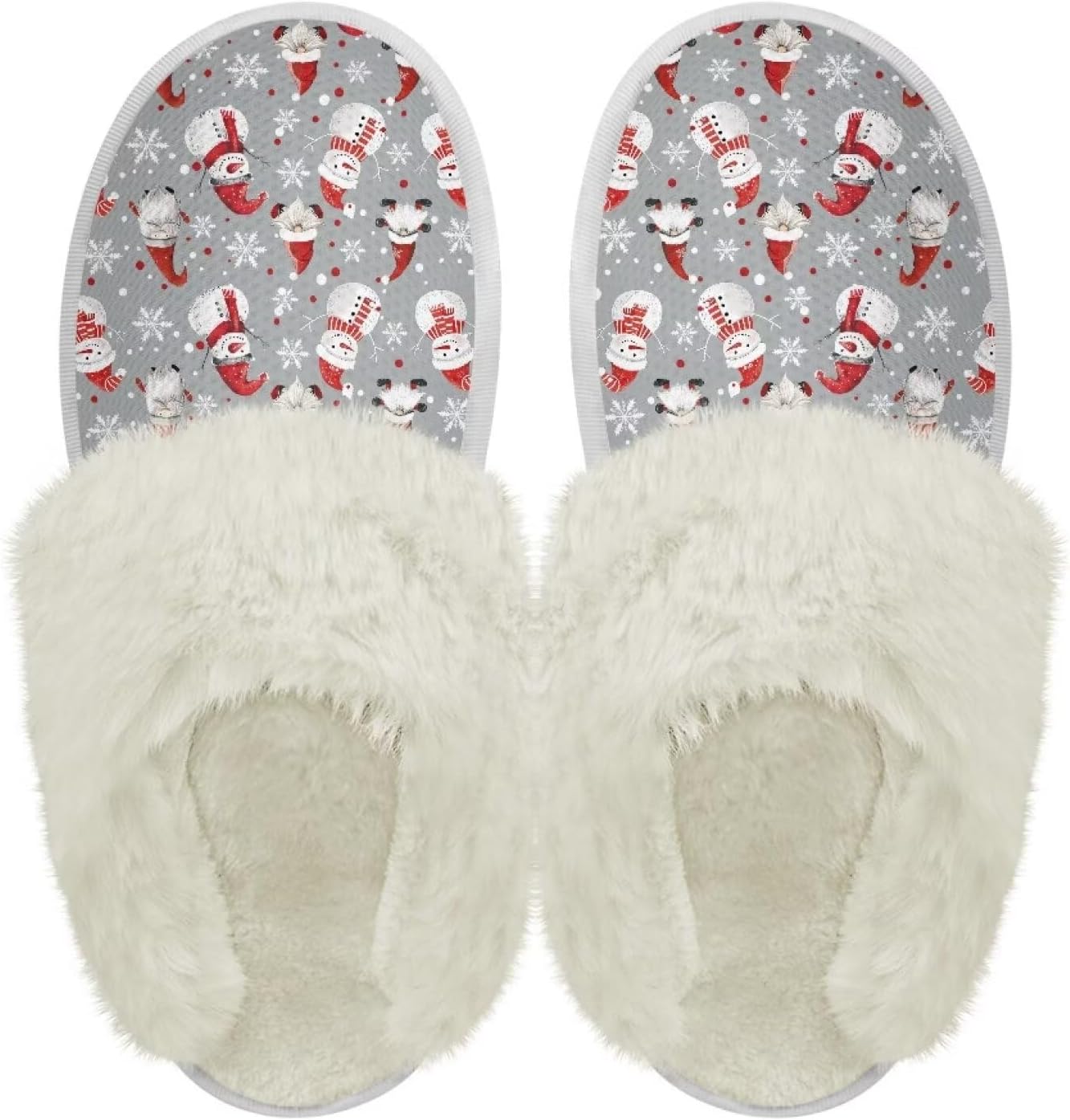 Хлопковые тапочки PJHEQOXE с пушистыми краями, домашние тапочки для дома и улицы, хлопковые тапочки унисекс, Snowman Dwarf
Хлопковые тапочки PJHEQOXE с пушистыми краями, домашние тапочки для дома и улицы, хлопковые тапочки унисекс, Snowman Dwarf