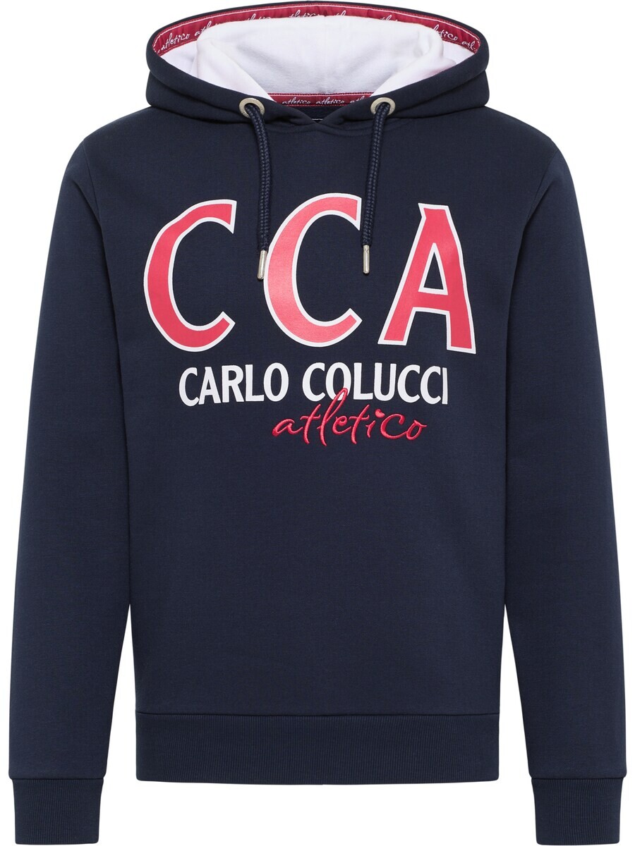 Толстовка с капюшоном Carlo Colucci Sweatshirt D Amante, темно-синий 
Толстовка с капюшоном Carlo Colucci Sweatshirt D Amante, темно-синий