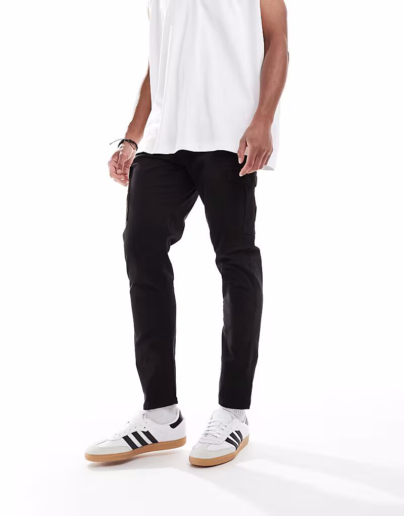 Брюки-чинос Brave Soul Cargo черного цвета
Брюки-чинос Brave Soul Cargo черного цвета