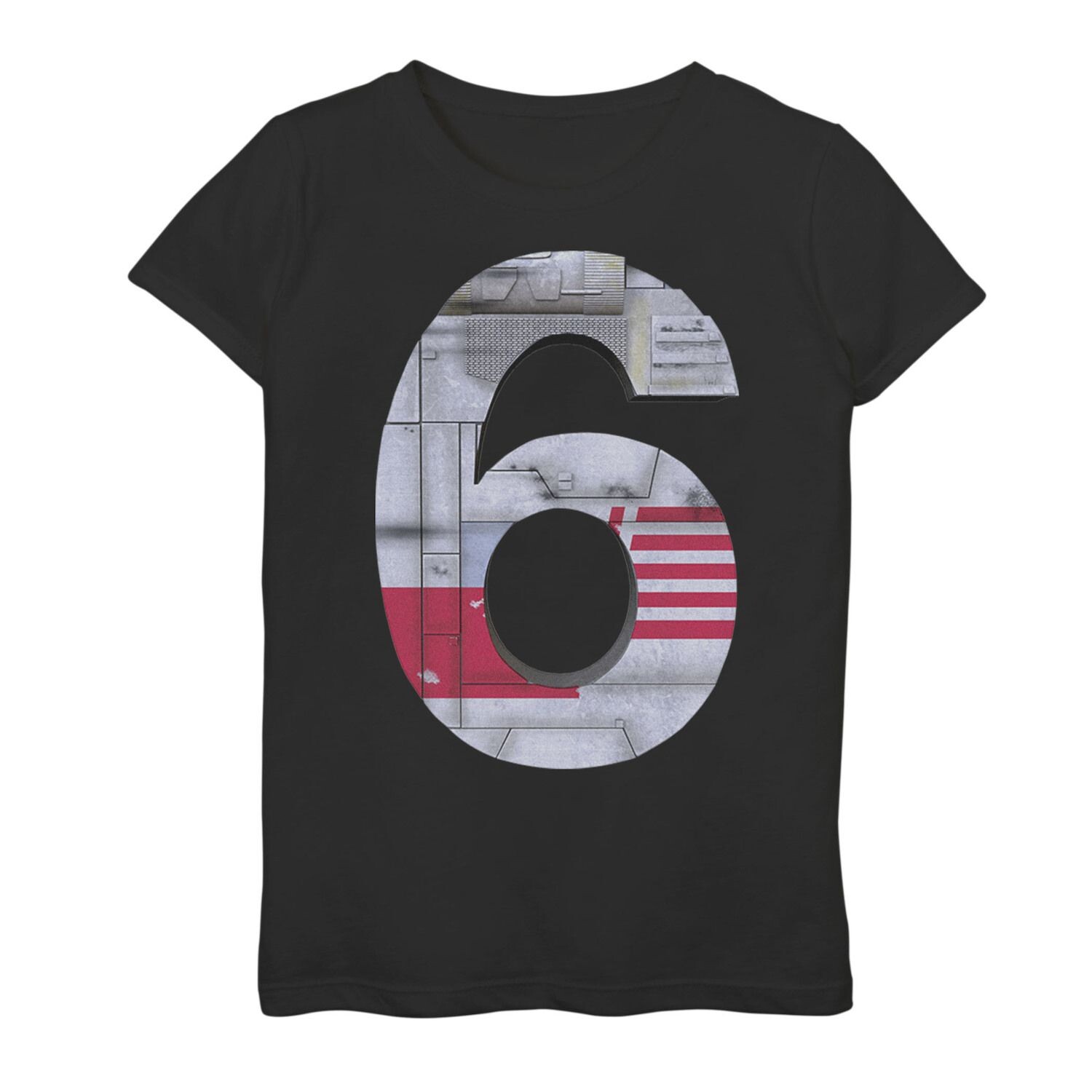 Футболка с рисунком «Шестой день рождения» X-Wing «Звездные войны» для девочек 7–16 лет Star Wars
Футболка с рисунком «Шестой день рождения» X-Wing «Звездные войны» для девочек 7–16 лет Star Wars