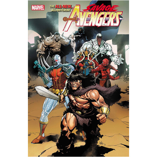 Книга Savage Avengers Vol. 1 
Книга Savage Avengers Vol. 1