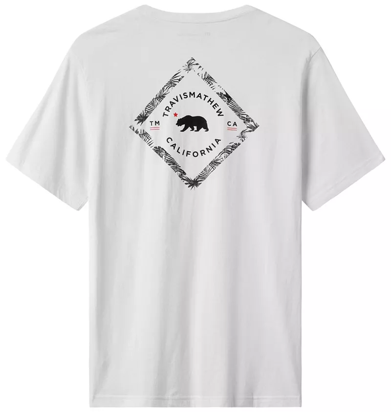 Мужская футболка для гольфа TravisMathew Fern Canyon 2.0 CA State с графическим рисунком, белый
Мужская футболка для гольфа TravisMathew Fern Canyon 2.0 CA State с графическим рисунком, белый