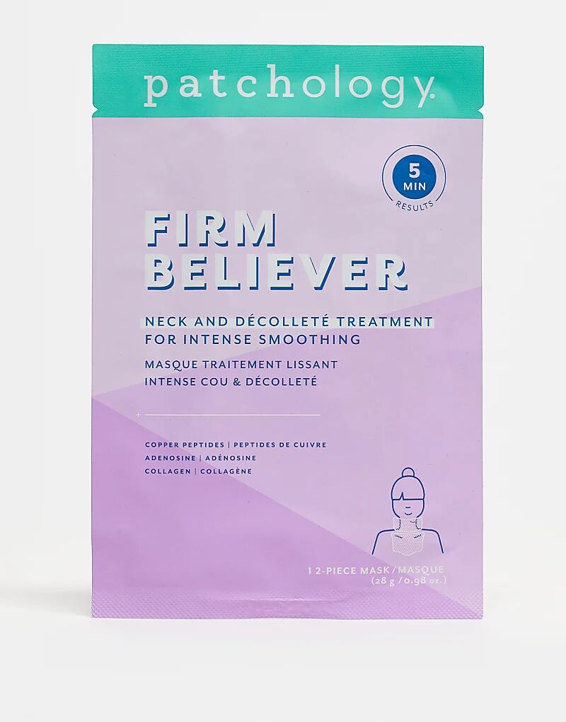 Гидрогелевая маска Patchology Firm Believer для шеи и декольте x2
Гидрогелевая маска Patchology Firm Believer для шеи и декольте x2