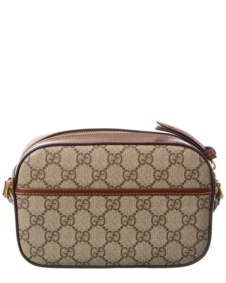 Маленькая сумка через плечо Gucci Horsebit 1955 GG Supreme из кожи и ткани, коричневый
Маленькая сумка через плечо Gucci Horsebit 1955 GG Supreme из кожи и ткани, коричневый