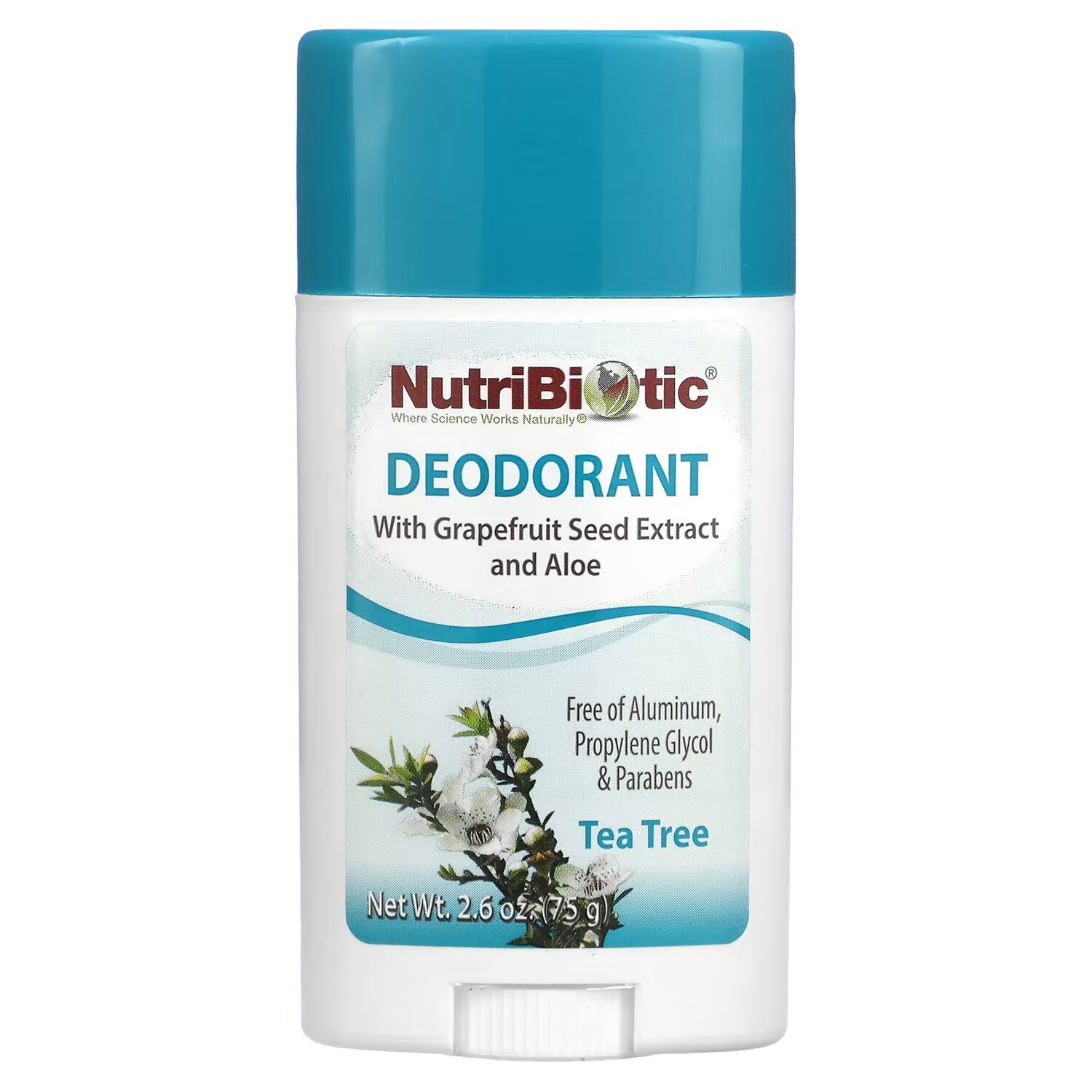 Дезодорант NutriBiotic чайное дерево, 75 гр.
Дезодорант NutriBiotic чайное дерево, 75 гр.