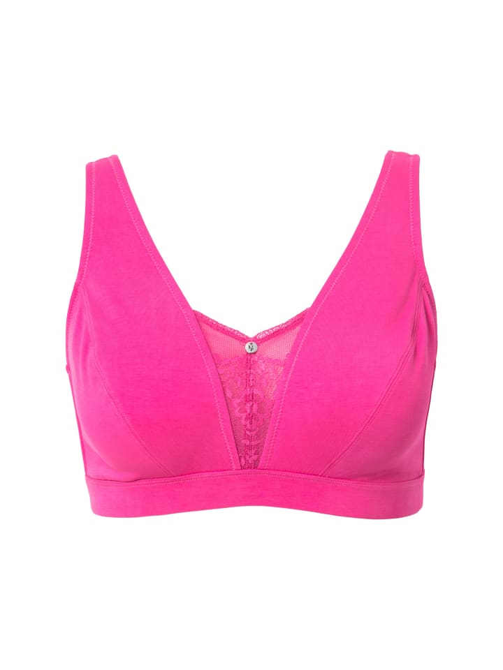 Бюстгальтер на косточках Ulla Popken, розовый
Бюстгальтер на косточках Ulla Popken, розовый