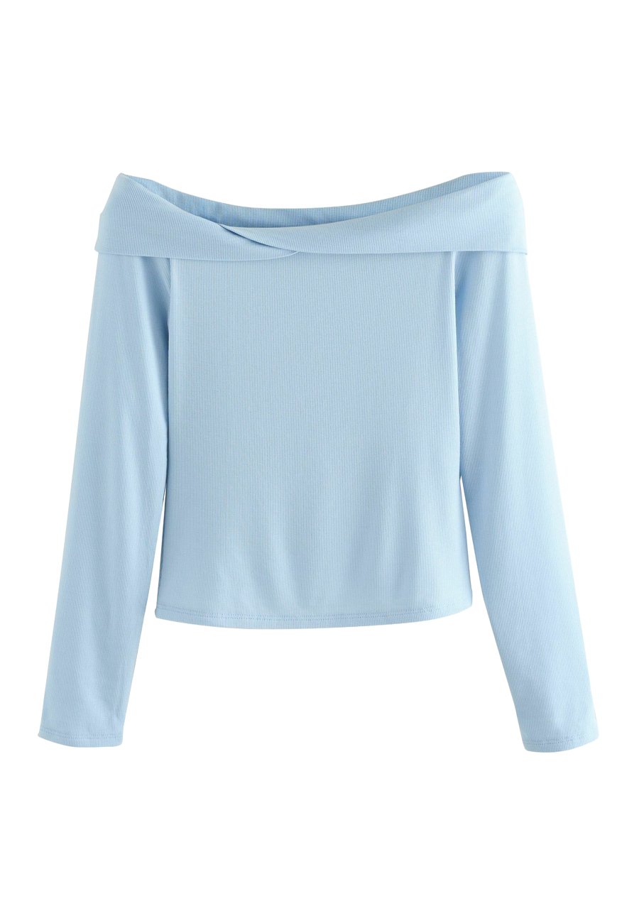 Топ Next REGULAR FIT-OFF-THE-SHOULDER TWIST, Blue/Light Blue
Топ Next REGULAR FIT-OFF-THE-SHOULDER TWIST, Blue/Light Blue