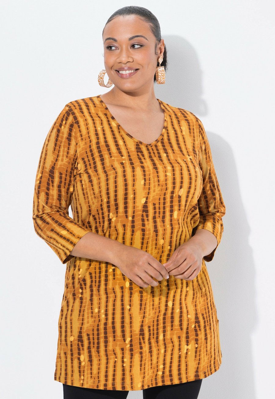 Топ Ulla Popken BATIK EMPIRE, Mustard Yellow
Топ Ulla Popken BATIK EMPIRE, Mustard Yellow