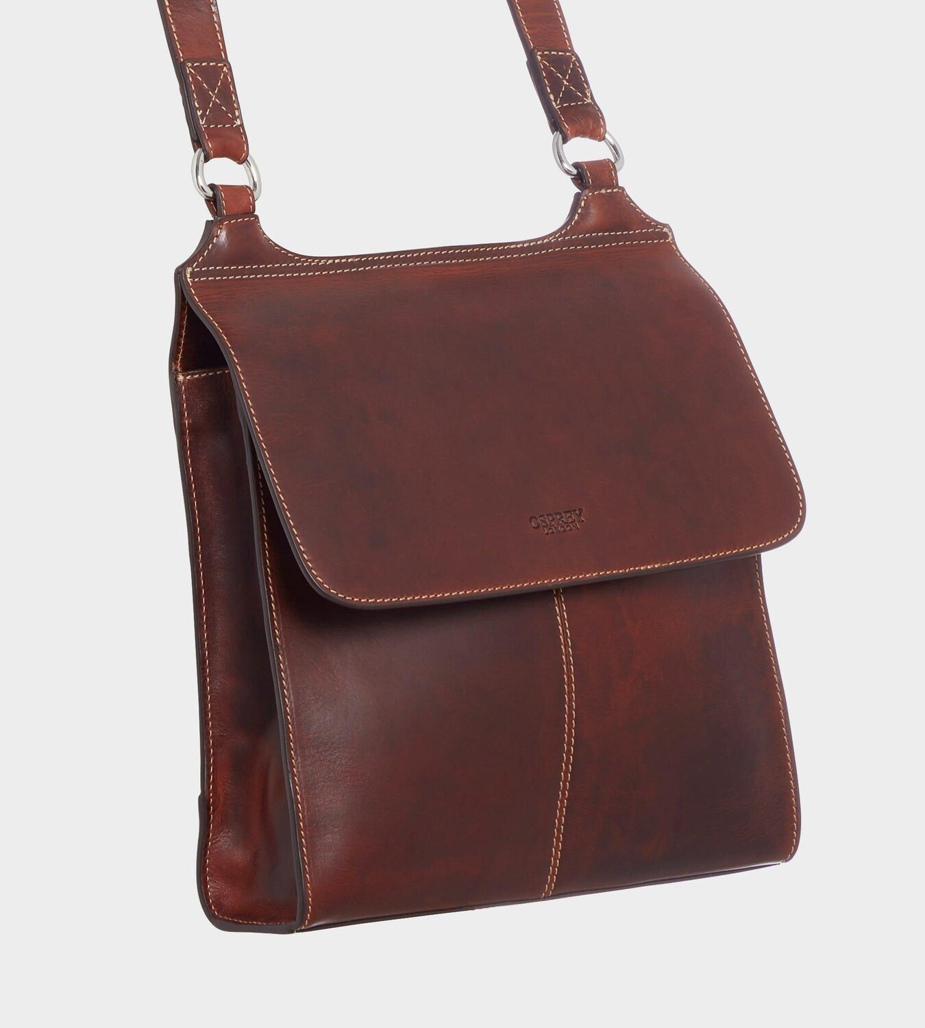 Большая кожаная сумка через плечо Narissa OSPREY LONDON, коричневый
Большая кожаная сумка через плечо Narissa OSPREY LONDON, коричневый