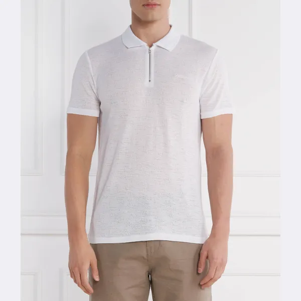 Рубашка-Поло из газовой ткани приталенного кроя Guess, белый
Рубашка-Поло из газовой ткани приталенного кроя Guess, белый