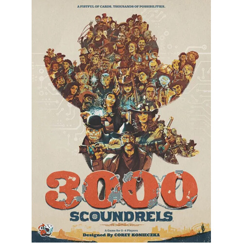 Настольная игра 3000 Scoundrels
Настольная игра 3000 Scoundrels