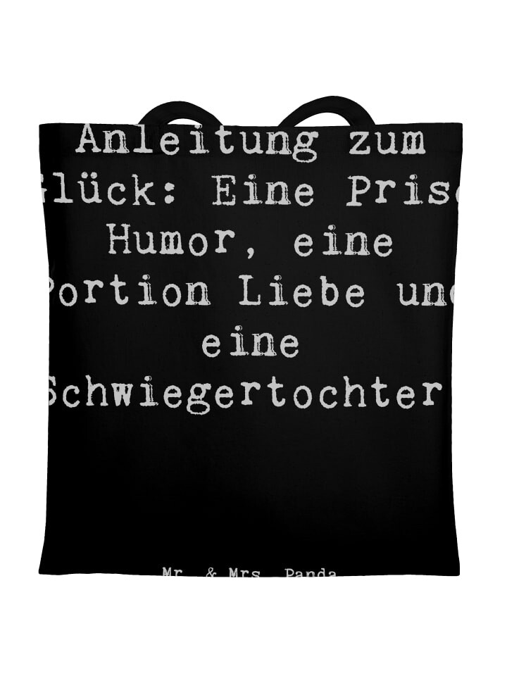 Сумка для переноски Mr & Mrs Panda Humor Liebe Schwiegertochter, черный
Сумка для переноски Mr & Mrs Panda Humor Liebe Schwiegertochter, черный