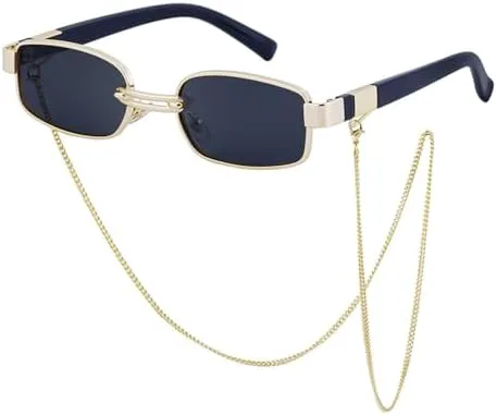 Женские солнцезащитные очки в стиле панк, маленькие прямоугольные, винтажные, в стиле стимпанк, с защитой от УФ-излучения UV400 (2027 год) MTZJH, C2 Gold Gray
Женские солнцезащитные очки в стиле панк, маленькие прямоугольные, винтажные, в стиле стимпанк, с защитой от УФ-излучения UV400 (2027 год) MTZJH, C2 Gold Gray