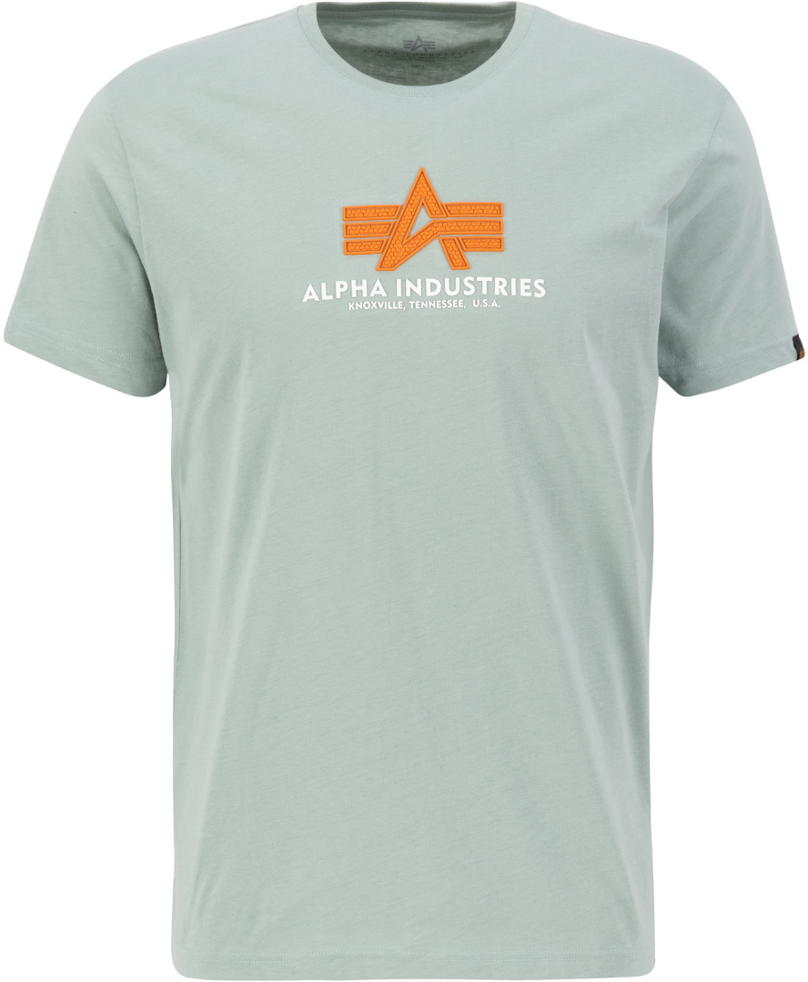 Футболка Alpha Industries Basic Rubber T-Shirt, зеленый 
Футболка Alpha Industries Basic Rubber T-Shirt, зеленый