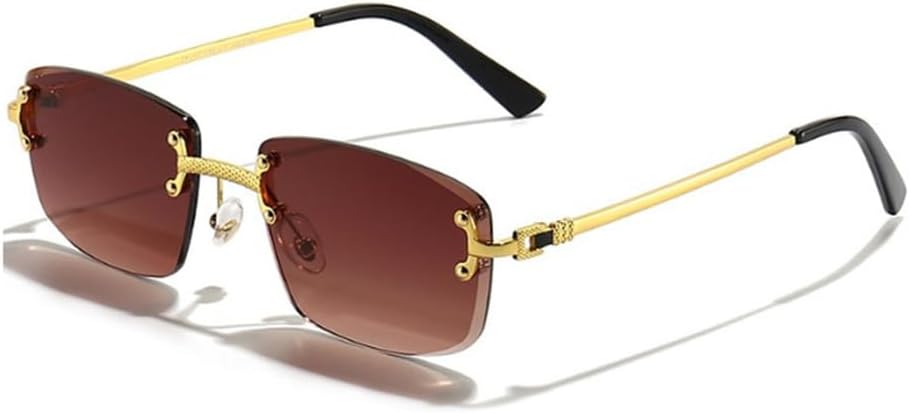 Панк-солнцезащитные очки прямоугольной формы для мужчин и женщин, солнцезащитные очки с градиентными линзами, металлические солнцезащитные очки для мужчин и женщин, спортивные WNCKSQ, C08 Golden Brown
Панк-солнцезащитные очки прямоугольной формы для мужчин и женщин, солнцезащитные очки с градиентными линзами, металлические солнцезащитные очки для мужчин и женщин, спортивные WNCKSQ, C08 Golden Brown