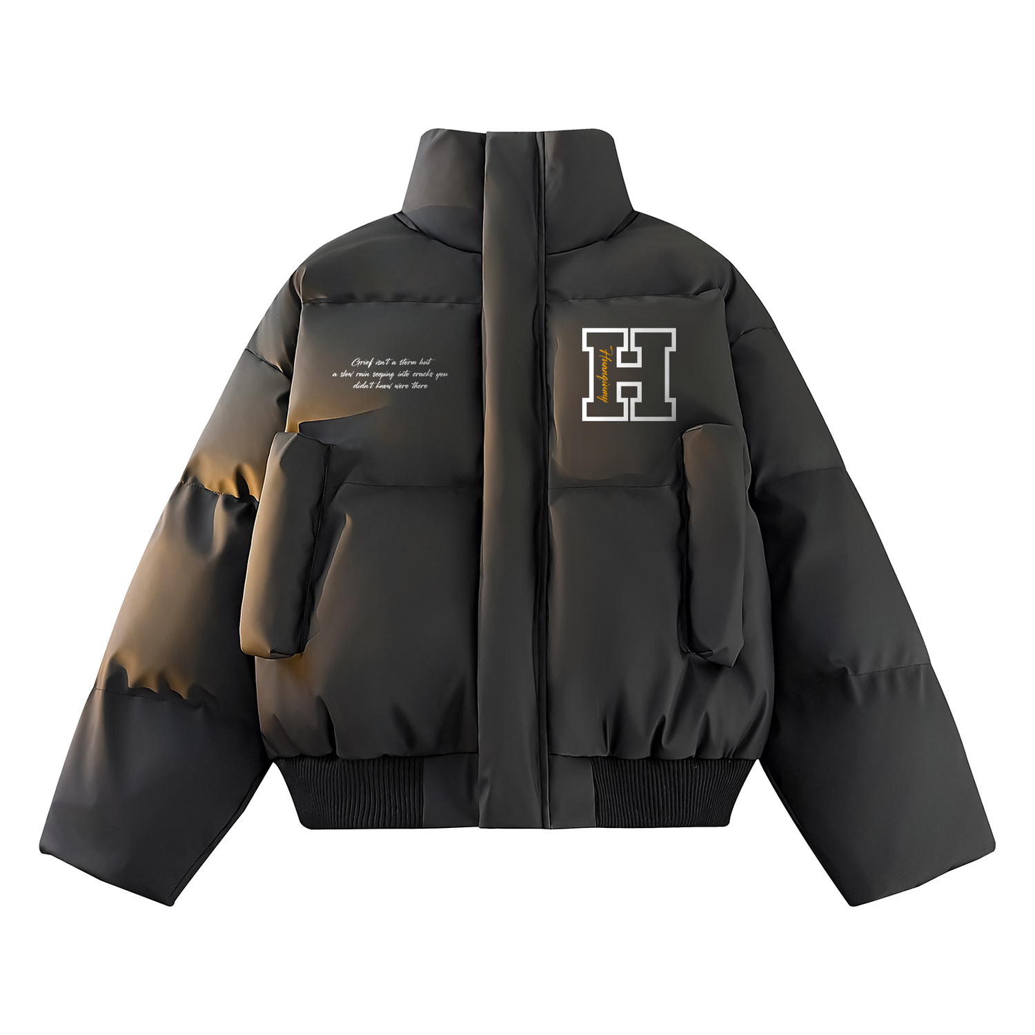 Пуховик Unisex Stand Collar Thickened Padded Puffer HUANQIU, черный
Пуховик Unisex Stand Collar Thickened Padded Puffer HUANQIU, черный