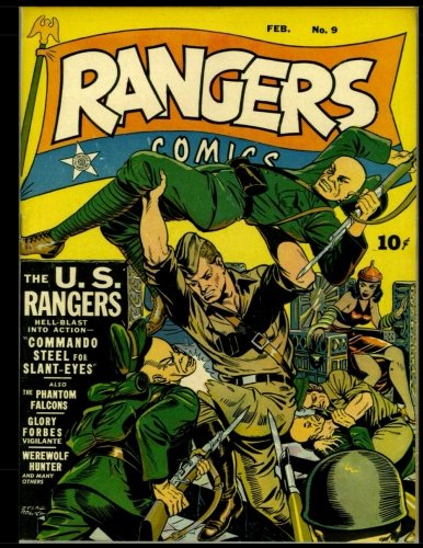 Rangers Comics #9: Golden Age Adventure Comic 1943 (CreateSpace Independent Publishing Platform)
Rangers Comics #9: Golden Age Adventure Comic 1943 (CreateSpace Independent Publishing Platform)