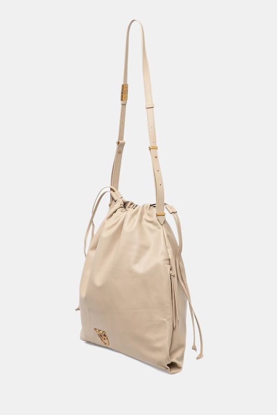 Кожаная сумка Pinko, бежевый
Кожаная сумка Pinko, бежевый