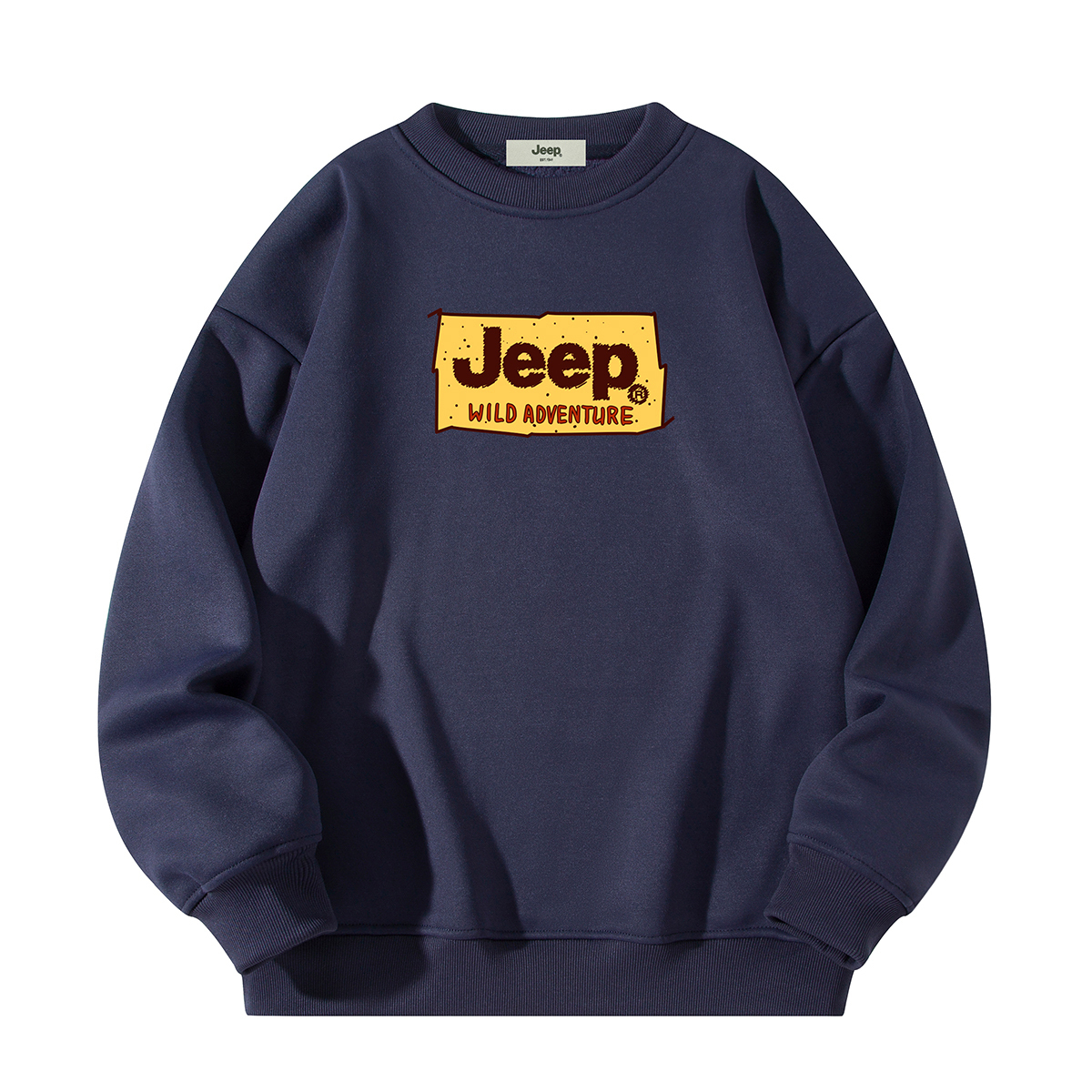 Унисекс-толстовка Jeep, темно-синяя (с флисовой подкладкой)
Унисекс-толстовка Jeep, темно-синяя (с флисовой подкладкой)