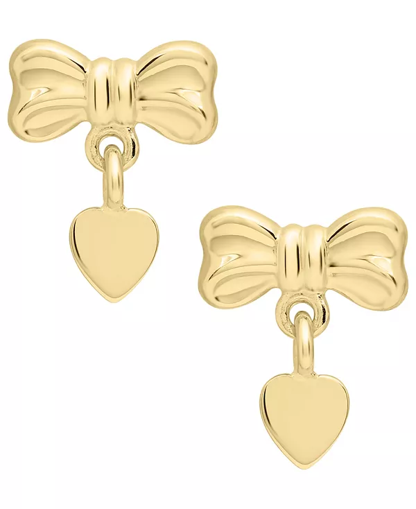 Серьги-Капельки в форме сердца из 14-каратного золота Macy'S, gold
Серьги-Капельки в форме сердца из 14-каратного золота Macy'S, gold