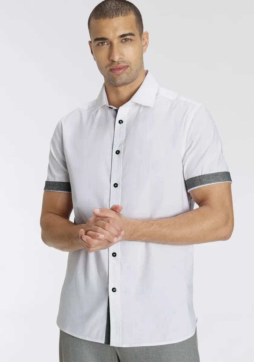 Рубашка с короткими рукавами Bruno Banani "с короткими рукавами", белый
Рубашка с короткими рукавами Bruno Banani "с короткими рукавами", белый