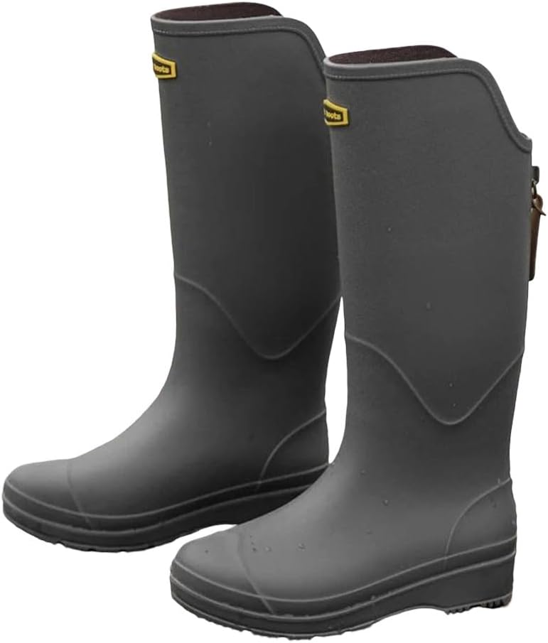 Унисекс водонепроницаемые высокие резиновые сапоги стильные для кемпинга на открытом воздухе с плоской подошвой и манжетами, долговечные галоши Generic, серый
Унисекс водонепроницаемые высокие резиновые сапоги стильные для кемпинга на открытом воздухе с плоской подошвой и манжетами, долговечные галоши Generic, серый