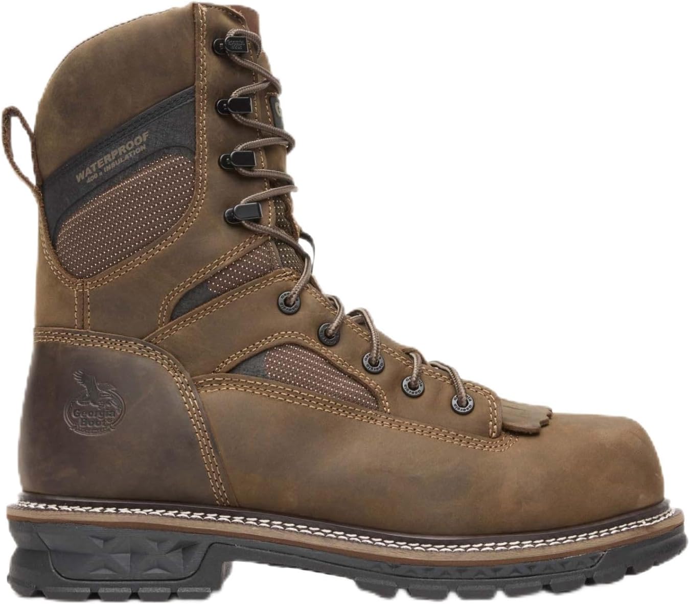 Ботинки Georgia Boot LTX Logger 9 с композитным носком, утепленные 400 г, водонепроницаемые, коричневый
Ботинки Georgia Boot LTX Logger 9 с композитным носком, утепленные 400 г, водонепроницаемые, коричневый