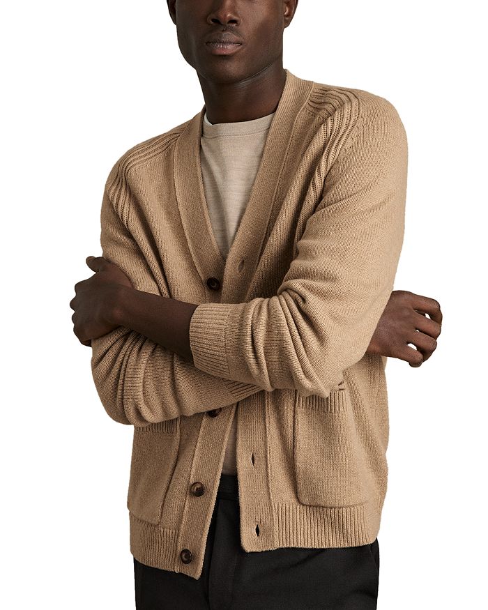 Кардиган классического кроя из шерсти и нейлона Nimbus с декоративными швами REISS, коричневый/бежевый
Кардиган классического кроя из шерсти и нейлона Nimbus с декоративными швами REISS, коричневый/бежевый