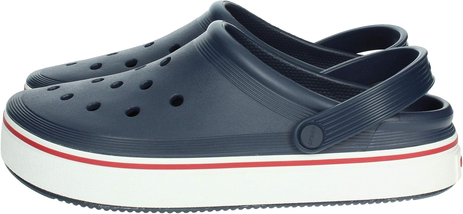 Унисекс сабо Crocs Off Court с платформой, темно-синий
Унисекс сабо Crocs Off Court с платформой, темно-синий