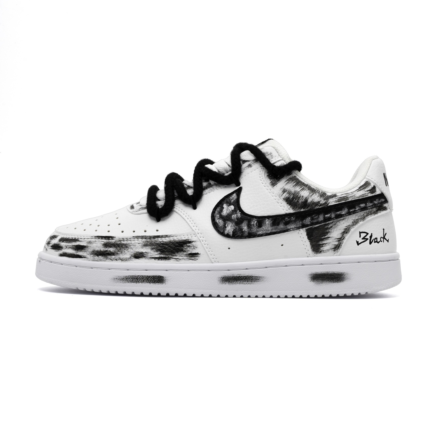 Nike Court Vision 1 Gothic Gods с амортизацией, устойчивые к истиранию, дышащие низкие кроссовки для скейтбординга Unisex черно-белые
Nike Court Vision 1 Gothic Gods с амортизацией, устойчивые к истиранию, дышащие низкие кроссовки для скейтбординга Unisex черно-белые