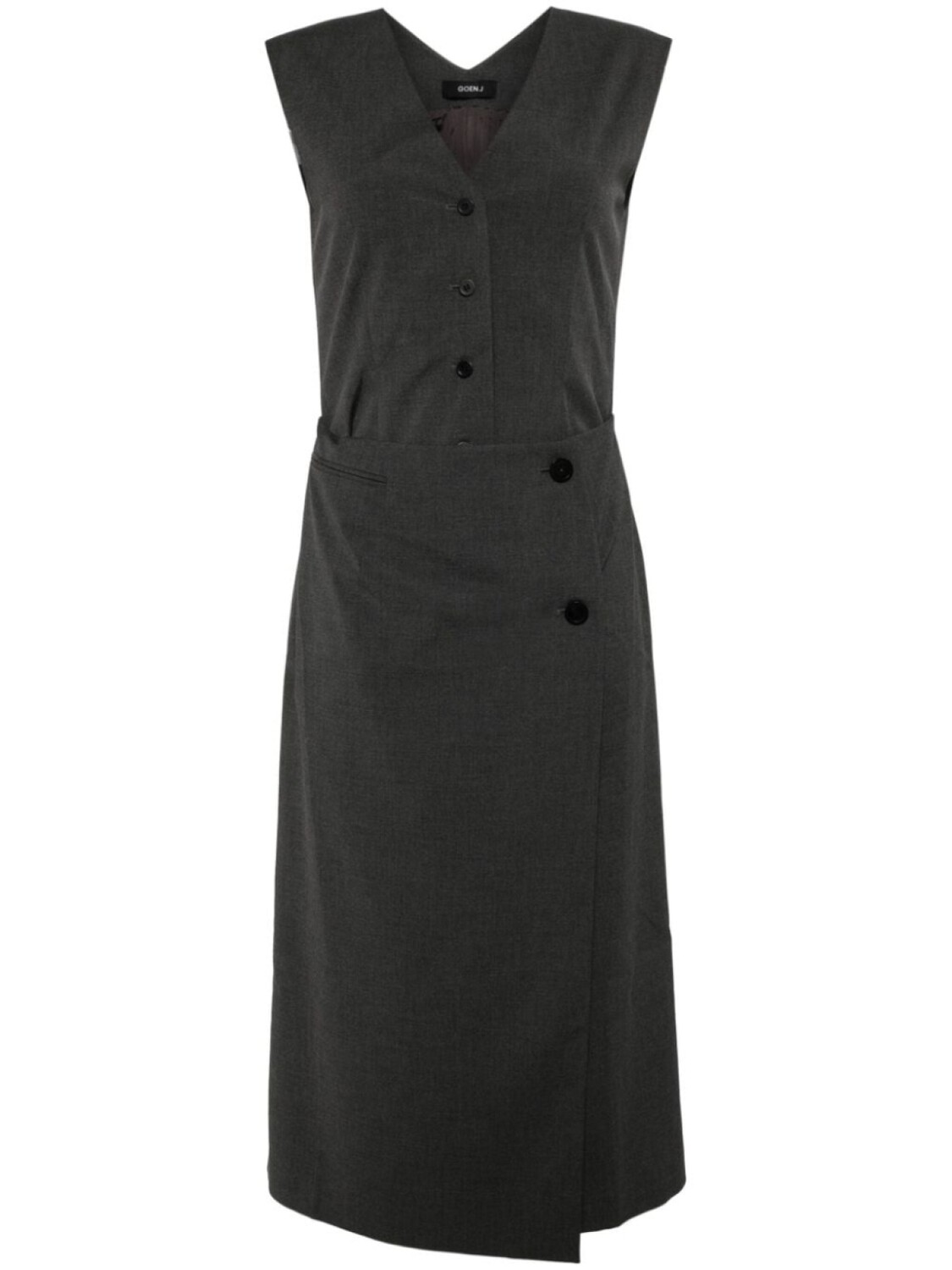 Многослойное платье со вставкой Goen.J, серый
Многослойное платье со вставкой Goen.J, серый