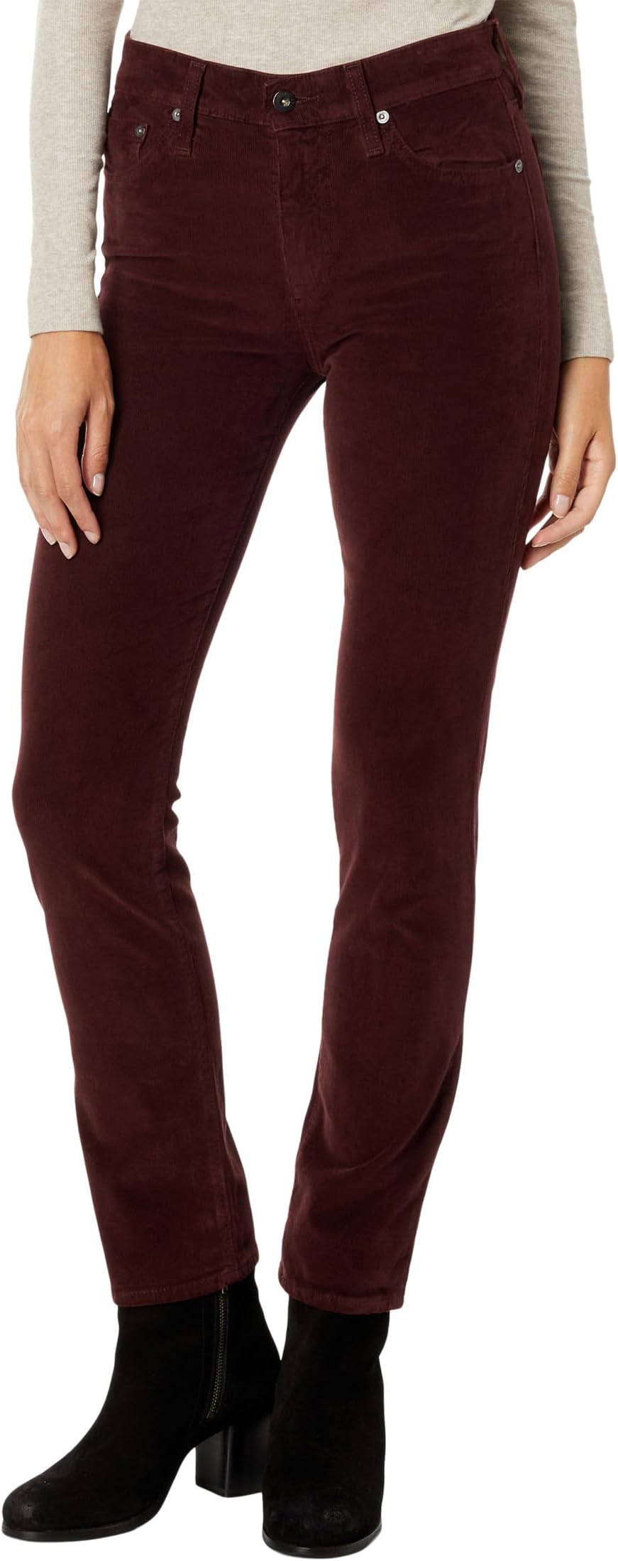 Брюки AG Jeans Mari High-Waist Slim Straight Leg Jeans in 1 Year Hi-White Dark Plum, цвет 1 Year Hi-White Dark Plum
Брюки AG Jeans Mari High-Waist Slim Straight Leg Jeans in 1 Year Hi-White Dark Plum, цвет 1 Year Hi-White Dark Plum