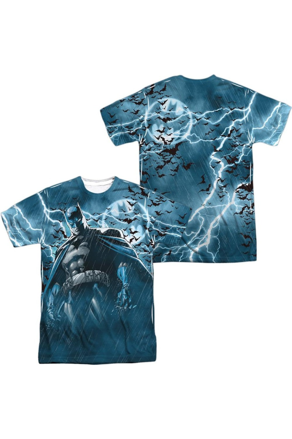 Футболка Batman Stormy Kngiht (принт спереди/сзади) с коротким рукавом для взрослых, 100% полиэстер Gildan, белый
Футболка Batman Stormy Kngiht (принт спереди/сзади) с коротким рукавом для взрослых, 100% полиэстер Gildan, белый