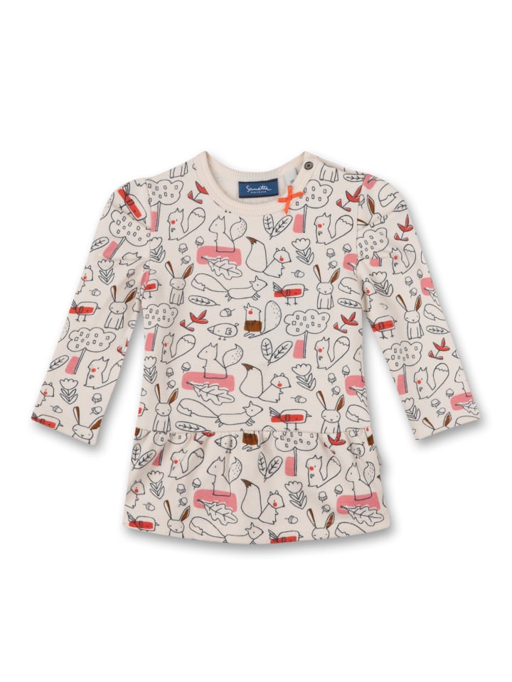 Sanetta Бежевое платье-толстовка
Sanetta Бежевое платье-толстовка