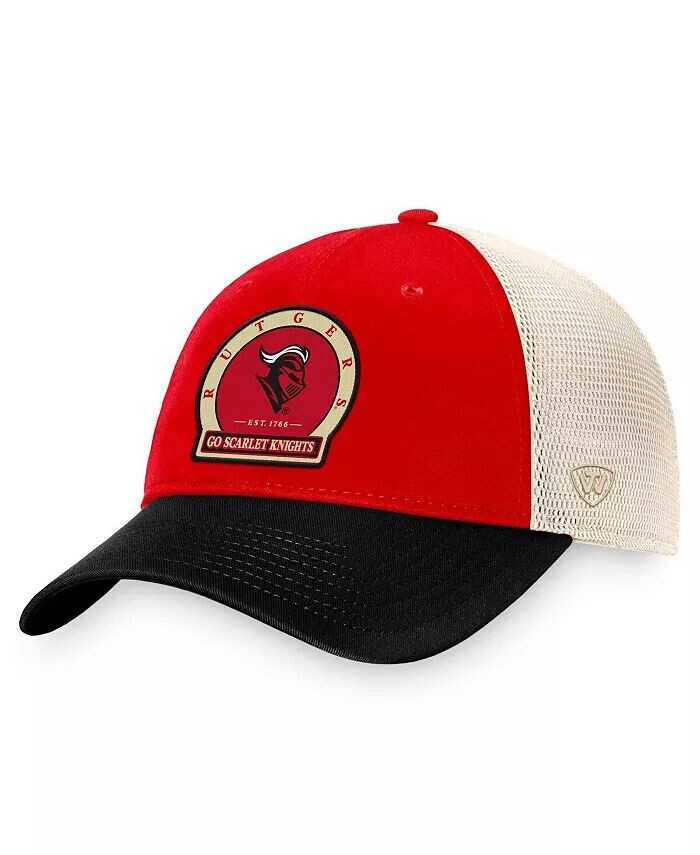 Мужская регулируемая шляпа Scarlet Rutgers Scarlet Knights Refined Trucker Top Of The World, красный
Мужская регулируемая шляпа Scarlet Rutgers Scarlet Knights Refined Trucker Top Of The World, красный