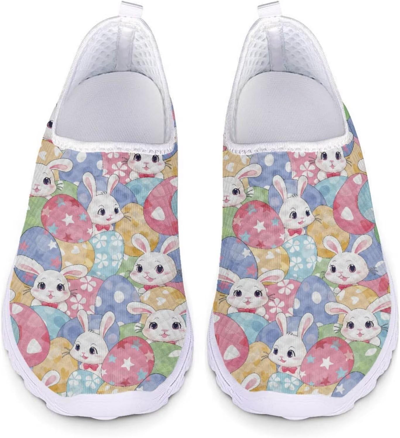 Кроссовки Belidome для женщин и мужчин, водонепроницаемые слипоны для ходьбы, бега и походов, спортивные, дышащие, легкие, Easter Rabbits Colorful Eggs
Кроссовки Belidome для женщин и мужчин, водонепроницаемые слипоны для ходьбы, бега и походов, спортивные, дышащие, легкие, Easter Rabbits Colorful Eggs