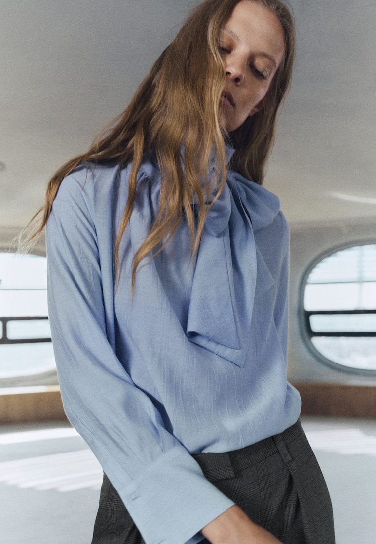 Блуза Mango Blouse, Blue
Блуза Mango Blouse, Blue