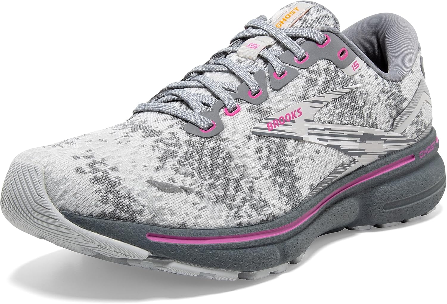 Мужские беговые кроссовки Brooks Ghost 15 - Средний, белый
Мужские беговые кроссовки Brooks Ghost 15 - Средний, белый