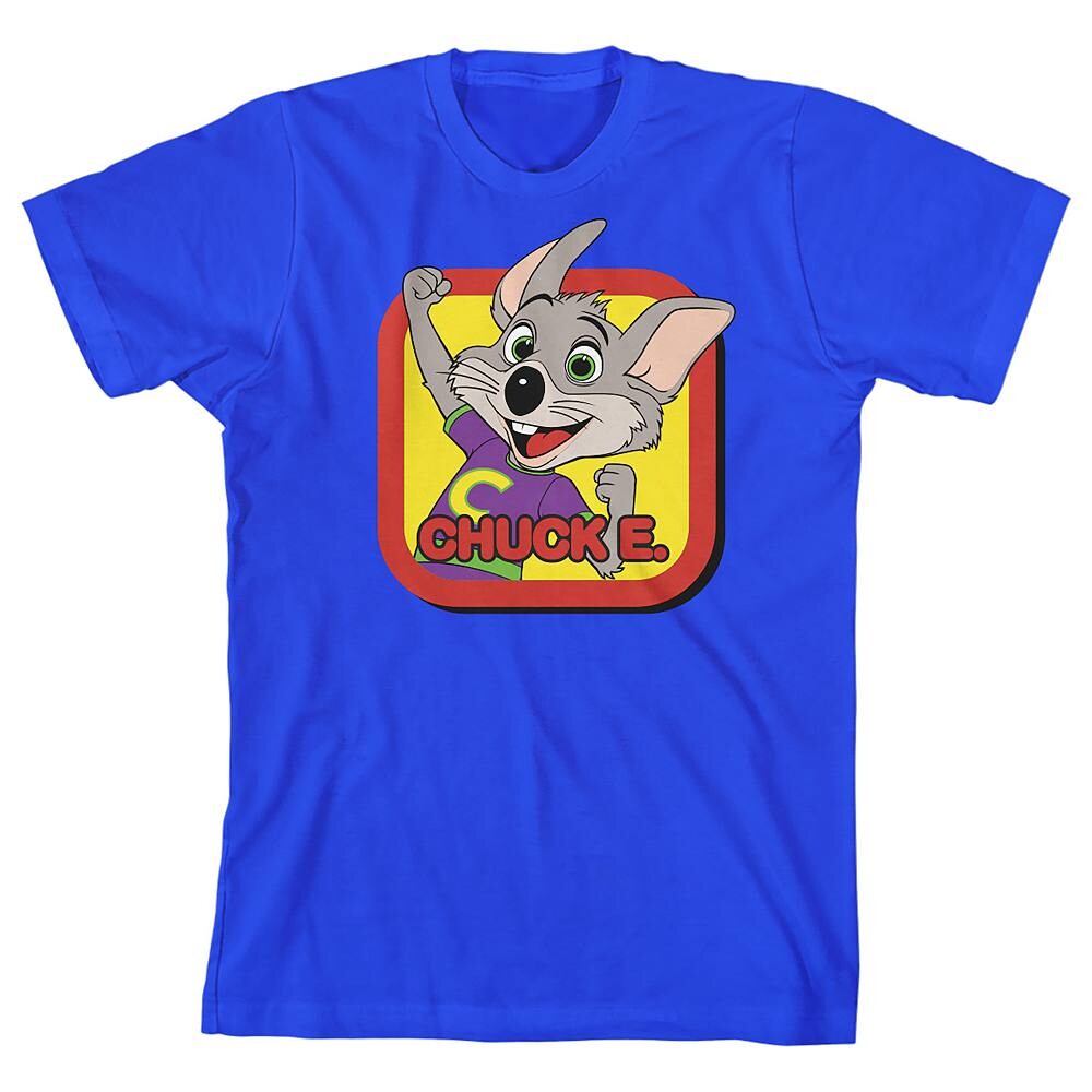 Футболка с рисунком Chuck E Cheese Chuck для мальчиков 8–20 лет Licensed Character, синий
Футболка с рисунком Chuck E Cheese Chuck для мальчиков 8–20 лет Licensed Character, синий